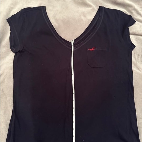 NWOT Hollister Navy Shirts Bundle of 2 - Picture 7 of 7